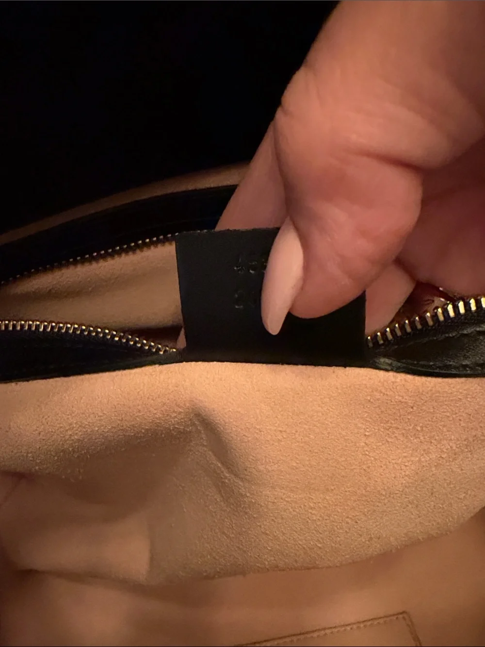 Gucci Black Leather Crossbody with Bamboo Top Handles